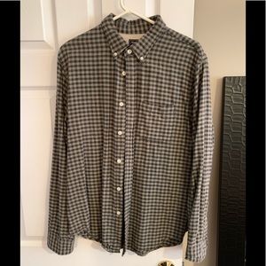 Abercrombie plaid button down shirt size XL